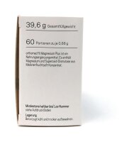 orthomed fit Magnesium Plus 60 veg. Kapseln (41,4g) (vegan)