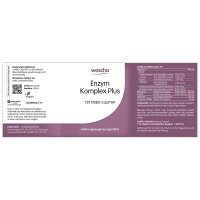 woscha Enzym Komplex Plus 120 Embo-Caps AP (80g) (vegan)