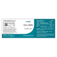 woscha Ocu Aktiv 60 K-Caps (26g) (vegan)