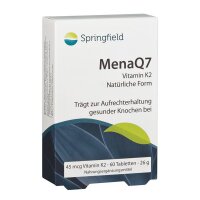 Springfield Nutraceuticals MenaQ7 Vitamin K2 Menaquinon-7...