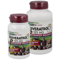 Natures Plus HerbalActives Resveratrol 125mg Ext.Release...