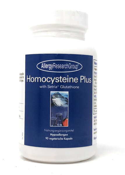 Allergy Research Group Homocysteine Plus 90 veg. Kapseln (80g)