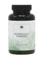 G&G Vitamins Boswellia  & Turmeric (Weihrauch & Gelbwurz) 90 veg. Kapseln (vegan)