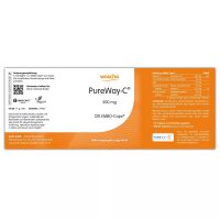 woscha PureWay-C® 500mg 120 Embo-Caps (91g) (vegan)