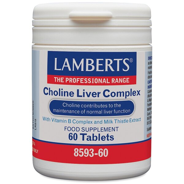 Lamberts Healthcare Ltd. Choline Liver Complex 60 Tabletten