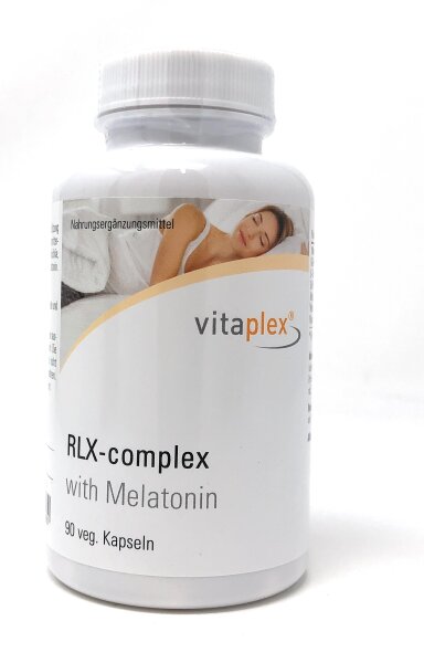 Vitaplex RLX-Complex mit Melatonin 90 veg. Kapseln