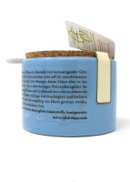 Sal de Ibiza Fleur de Sel Mar Blau mit Ajo Negro Bio Special Edition im Steintopf 140g