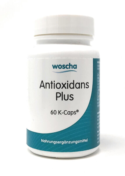 woscha Antioxidans Plus 60 K-Caps (34g) (vegan)