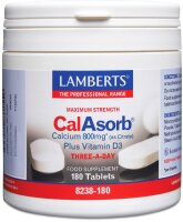 Lamberts Healthcare Ltd. CalAsorb® (800mg°° Calcium als Citrat) 180 Tabletten