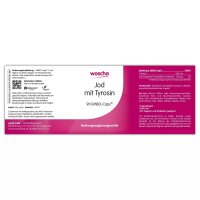 woscha Jod mit Tyrosin 90 Embo-CAPS® (54g) (vegan)