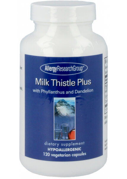 Allergy Research Group Milk Thistle Plus (Mariendistel) 120 veg. Kapseln