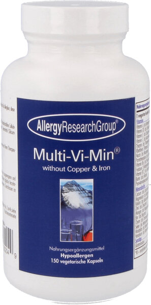 Allergy Research Group Multi-Vi-Min without Copper & Iron 150 veg. Kapseln