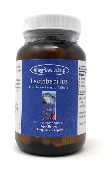 Allergy Research Group Lactobacillus L. plantarum / rhamnosus / salivarius 100 veg. Kapseln