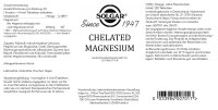 Solgar Chelated Magnesium 250 Tabletten (vegan)