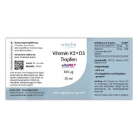 woscha Vitamin K2+D3 flüssig 30ml