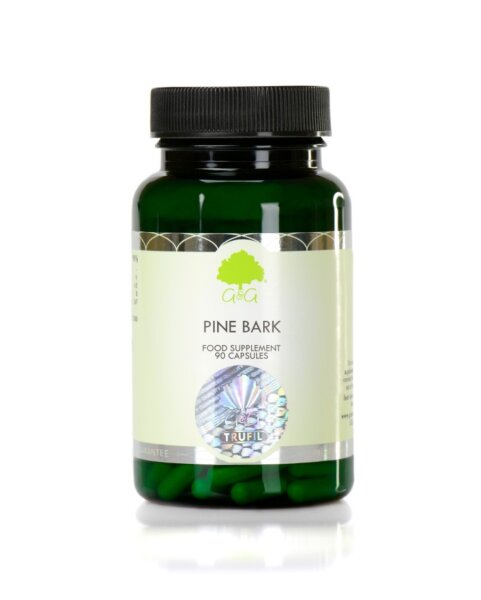 G&G Vitamins Pine Bark (Kiefernrindenextrakt) 90 veg. Kapseln (9,9g) (vegan)