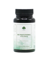 G&G Vitamins B5 Pantothenic Acid (Pantothensäure) 100mg 120 veg. Kapseln (22,8g)(vegan)