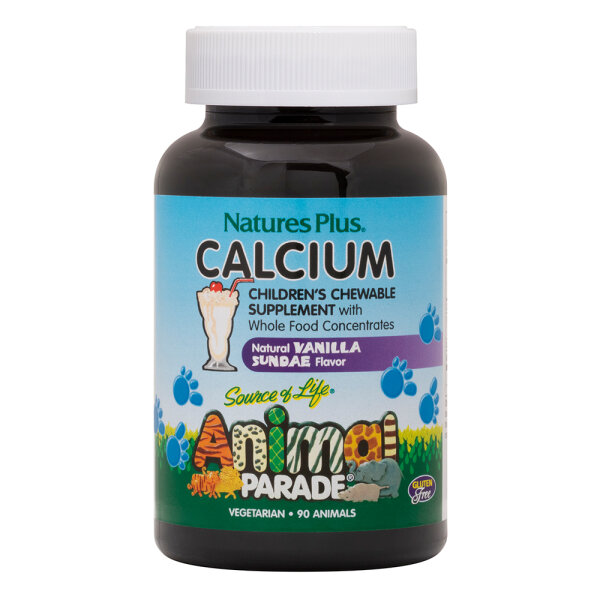 Natures Plus Source of Life Animal Parade Calcium 90 Kautabletten (168,5g)