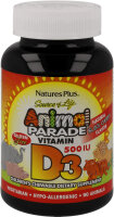 Natures Plus Source of Life Animal Parade Vitamin D3 500 IU 90 Kautabletten (163,3g)