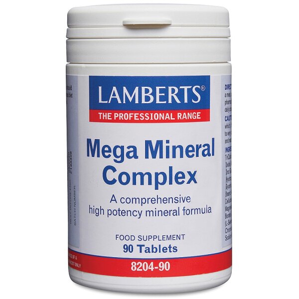 Lamberts Mega Mineral Complex 90 Tabletten (vegan)