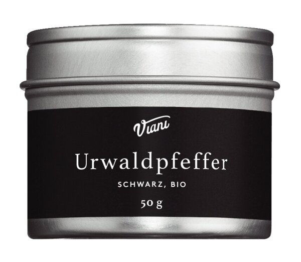 Viani Schwarzer Urwaldpfeffer, Bio 50g