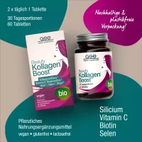 GSE organic supplements Beauty Kollagen-Boost (Bio) 60 Tabletten (30g)