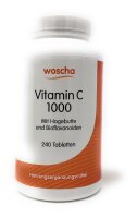 woscha Vitamin C 1000mg mit Hagebutte und Bioflavonoide...