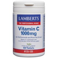 Lamberts Vitamin C 1000mg with Bioflavonoids 120 Tabletten (vegan)