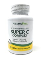 Natures Plus Super C Complex 1000mg S/R 60 Tabletten (135,6g)