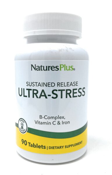 Natures Plus Ultra Stress with Iron - Sustained Release 90 Tabletten S/R