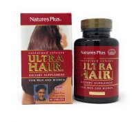 Natures Plus Ultra Hair (Haare) 60 Tabletten mit zeitverzögerter Freisetzung (132,2g)