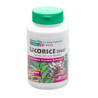 Natures Plus Licorice (DGL) 500mg (<2% Glycyrrhizin) (Süßholz) 60 veg. Kapseln (vegan)