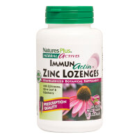 Natures Plus Herbal Actives ImmunActin® Zinc Lozenges...