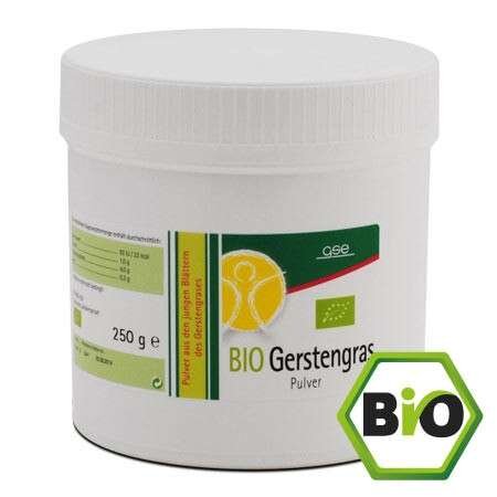 GSE Vertrieb Gerstengras Bio 250g Pulver (vegan)