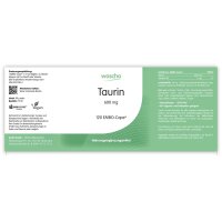 woscha Taurin 600mg 120 Embo-CAPS® (99g)(vegan)