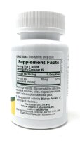 Natures Plus Iron 40mg (2 Tabletten) (als Eisen...