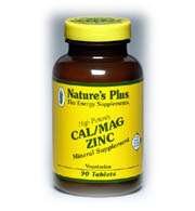 Natures Plus CAL/MAG/ZINC 180 Tabletten (445g)