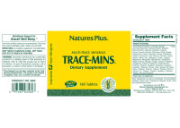 Natures Plus Trace Mins (Spurenelemente-Mischung) 180 Tabletten (168,8g)