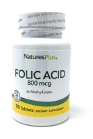 Natures Plus Folic Acid as Methylfolate 800mcg...