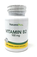 Natures Plus Vitamin B-2 (Riboflavin) 100mg 90 Tabletten...
