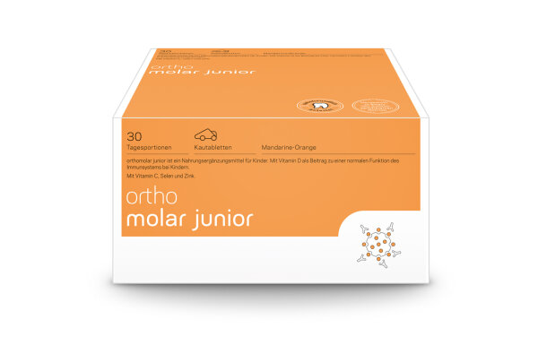 orthomed orthomolar®junior (Mandarine-Orange) 30 Tagesportionen