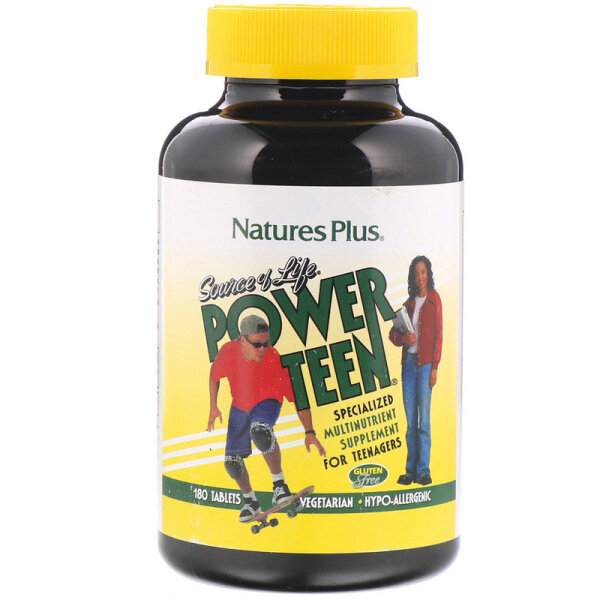 Natures Plus Source of Life Power Teen 180 Tabletten (278,1g)