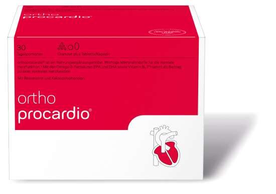 orthomed orthoprocardio® (Granulat + Kapseln) 30 Tagesportionen (552g)