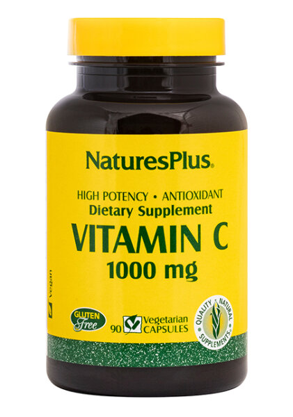 Natures Plus Vitamin C 1000mg 90 veg. Kapseln (113,9g)