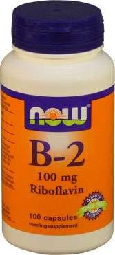 NOW Foods B-2 100mg 100 Kapseln