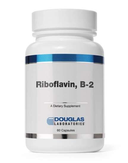 Douglas Laboratories USA Riboflavin, B-2 [Vitamin B2 100mg] 60 Kapseln