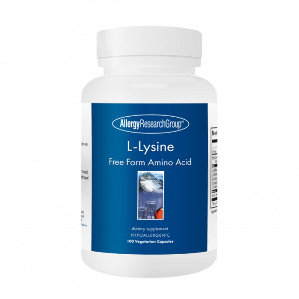 Allergy Research Group L-Lysine 500mg 100 veg. Kapseln