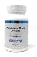 Douglas Laboratories USA Potassium 99mg Chelated (Kalium Aminosäurechelat) 100 Kapseln