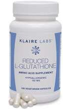 Klaire Labs Reduced L-Glutathione (150mg) 100 veg. Kapseln
