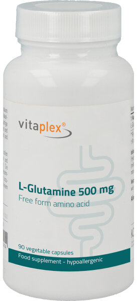 Vitaplex L-Glutamine 500mg 90 veg. Kapseln